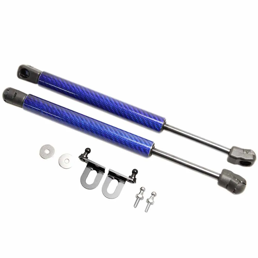 blue carbon fiber Для Nissan Xterra N50 2005- передний капот изменить углеродное волокно газовые стойки амортизатор подъемник поддерживает амортизатор - Цвет: blue carbon fiber