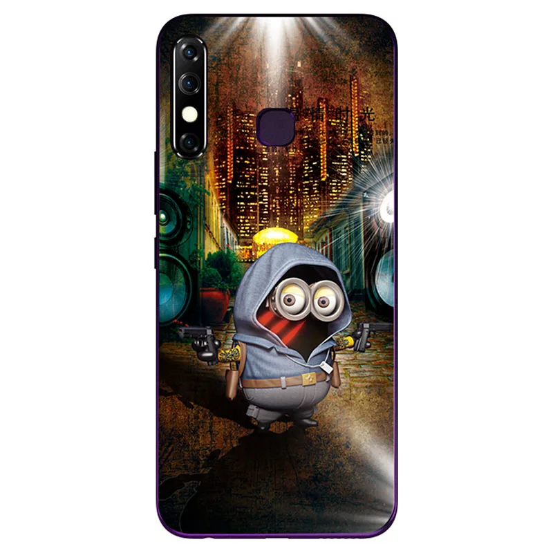 A007 Модный чехол для телефона для Lenovo Vibe A Горячая 8 Печатный чехол для Lenovo Vibe A Hot8 lite цветной, мягкий, из ТПУ на заднюю панель животное оболочка мультяшная Роза - Цвет: A007