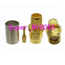 1pce разъем SMA штекер обжимной RG5 RG6 5D-FB LMR300 прямой кабель