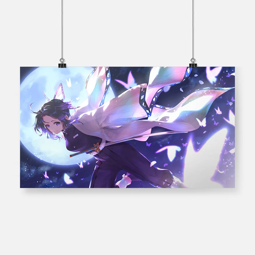 Shinobu-Kocho-Kimetsu-No-Yaiba-Anime-Poster-Canvas-Painting-Wall-Art-Decor-Living-Room-Bedroom-Study (2)