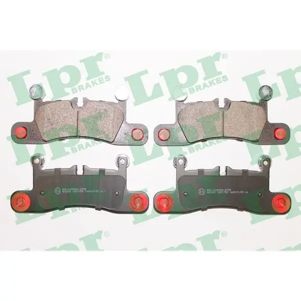 Колодки тормозные VW TOUAREG 3.0-4.2 10-/PORSCHE CAYENNE 3.0-4.8