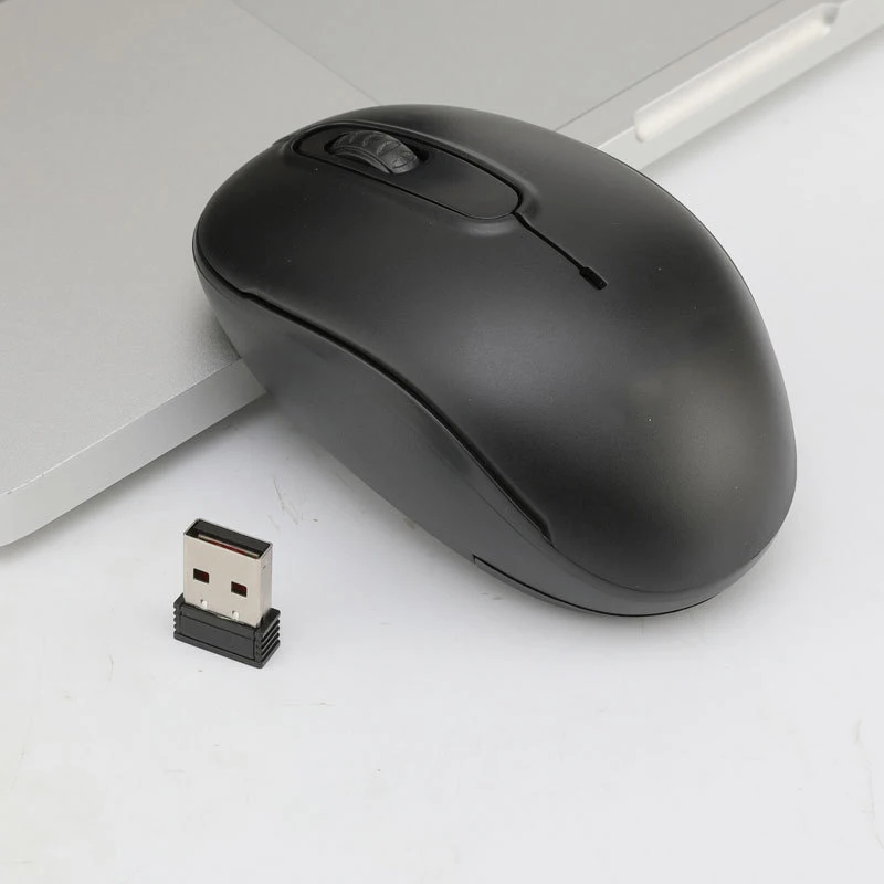 Mini mysz do gier bezprzewodowa mysz 2.4ghz Gamer na PC Laptop Desktop mysz komputerowa myszy z odbiornikiem USB do laptopa compute