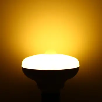 

E27 12W LED Infrared Motion Sensor Pir Warm White Light Bulb Lamp auto switch Stairs light (12W PIR-Warm White)