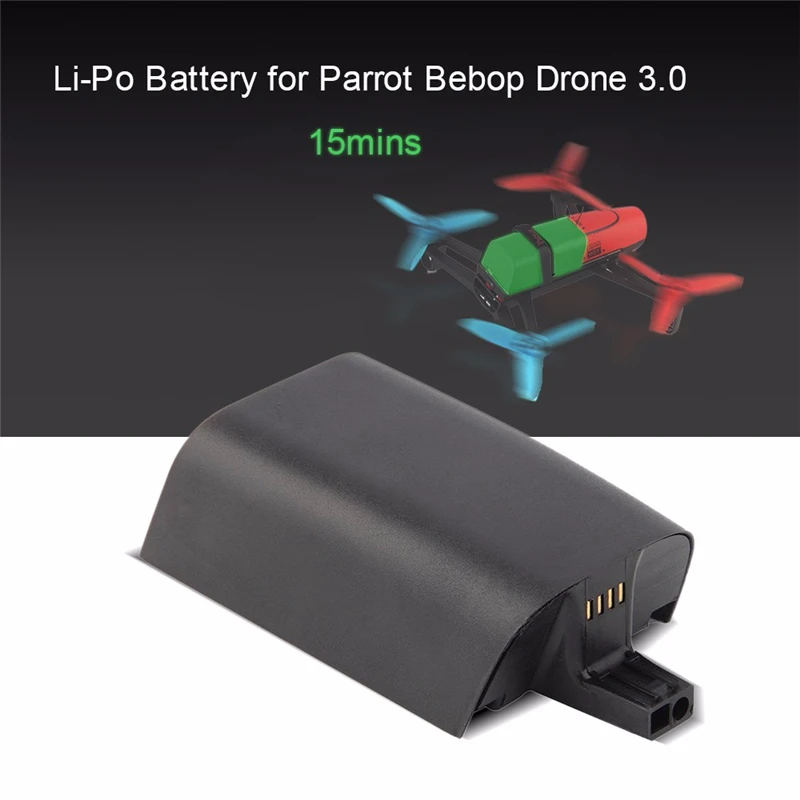 Оригинальная батарея 11,1 V 1600mAh 20C 27,7wh для Parrot Bebop Drone 3,0 v 11,1 v Lipo аккумулятор для беспилотника резервного копирования 11,1 V перезаряжаемая батарея