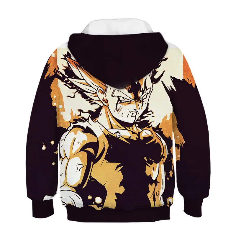 Off White/Детские толстовки с Гоку «Жемчуг дракона», толстовки с капюшоном для мальчиков «Супер сайянс», DBZ Vegeta 3D пуловер, забавная толстовка с капюшоном для девочек