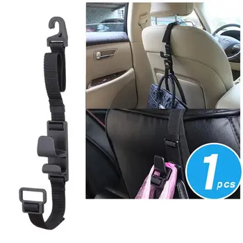 

Universal клипсы автомобильные Auto Fastener Clip Adjustable Car Back Seat Headrest Hook Grocery Bag Hanger Holder