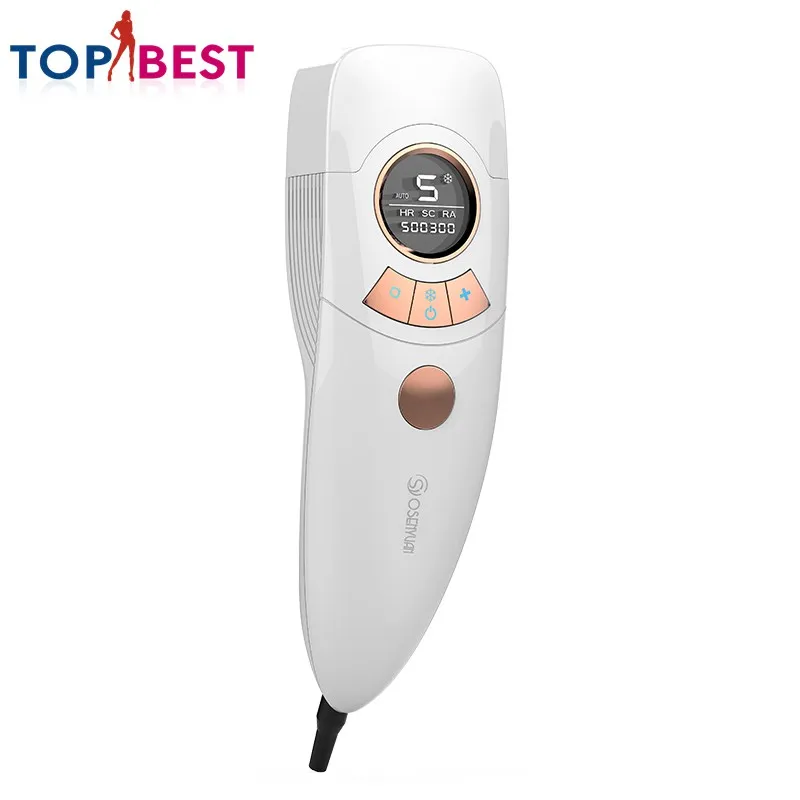

Newest Handheld Freezing IPL Permanent Hair Removal Device Laser Epilator Facial Depilador a Laser for Bikini Body Armpit Face