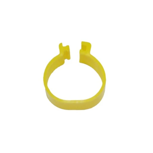 200 шт. кольца для кур птицы кольцо для ног внутренний диаметр 1,6 см фазан утка птица птицы инструмент для кормления - Цвет: Цвет: желтый