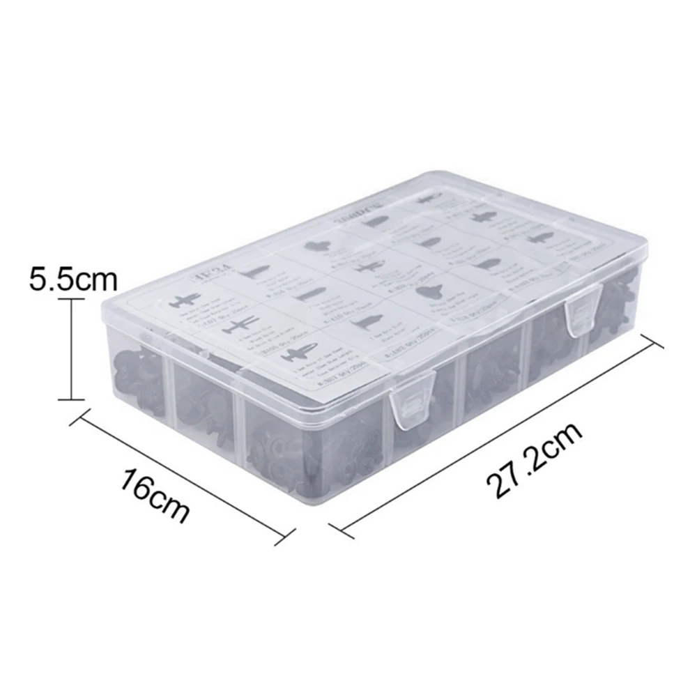 300 шт. автомобильный корпус нажимной штифт бампер Пряжка формовочный зажим комплект Автомобильная Дверная панель крепежный инструмент набор ремонтные инструменты