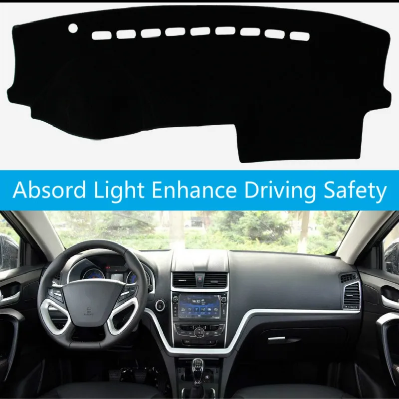 

For GEELY EMGRAND EC7 2014-2015 Dashboard Cover Sun Shade Dash Mat Pad Carpet Car Stickers Interior Accessories