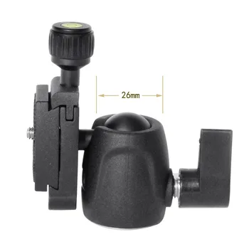 

1 Pcs Tripod Ball Head Panoramic Aluminum Alloy Accessories for SLR Sport Camera AS99