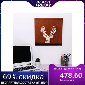 

Wooden interior panel "deer", 35 × 35 cm