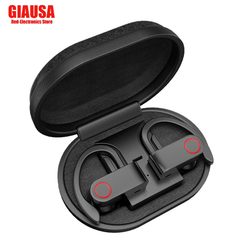 

A9 Wireless Bluetooth Earphone TWS with Charging Box Bluetooth Headphone V5.0 True Stereo Sweatproof Earbuds with Mic Airpod Pro