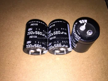 

2pcs/10pcs odroid CHEMI-CON CE 200v560uf 25x30MM NIPPON Aluminum Electrolytic Capacitor kit new real NCC 560uf 200v