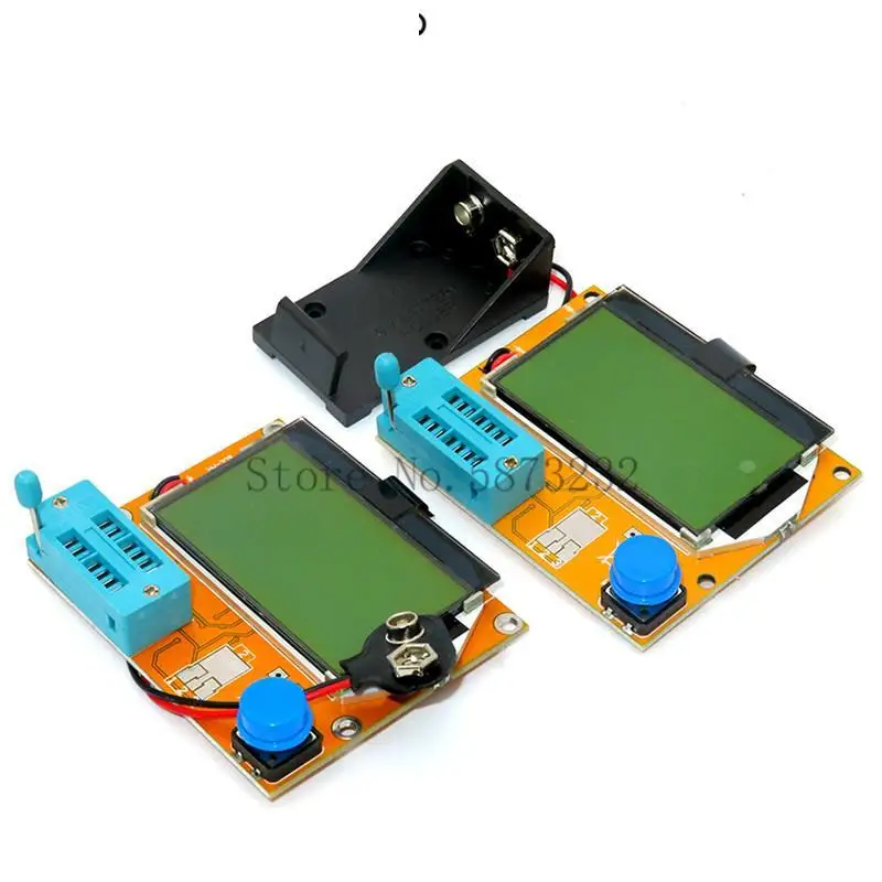 Lcr-T3 12846 Lcd M328 Digital Transistor Tester Tester Retroilluminazione Diodo Triodo Capacità Esr Metro Mos/Pnp/Npn L/C/R