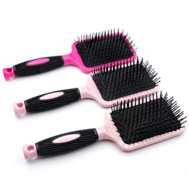 

Professional Anti-static Hair Salon Hair Loss Prevention Scalp Massage Comb Non-slip Handle Air Cushion Comb