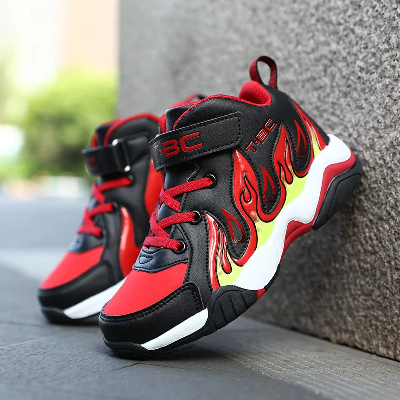 

Children's Basketball Shoes Sports Shoes Kids Casual Sneakers Hiking Shoess Boys Outdoor Sports Sneakers Wear-resistant Shoes