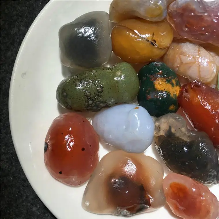 Пустынный агатовый камень Ассорти Драгоценный Камень Смешанные камни натуральный аметист Красочный Рок минеральный Агат для чакры Исцеление голый камень