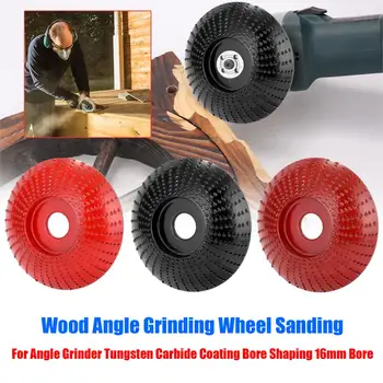 

New Professional Steel Abrasive Disc Wood Angle Grinding Wheel Sanding Carving Rotary Tool for Angle Grinder with 16mm Bore