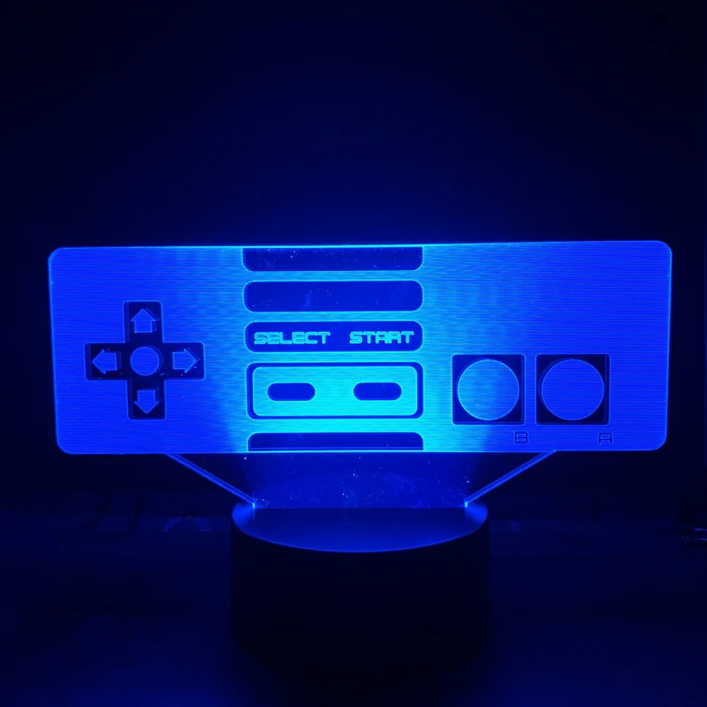 Светодиодный ночсветильник игровые контроллеры лучший подарок для мальчиков