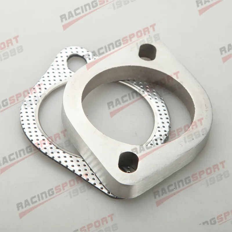 

3.5" 89mm ID 2 Bolt Turbo Charger Flange + Gasket For Exhaust Downpipe