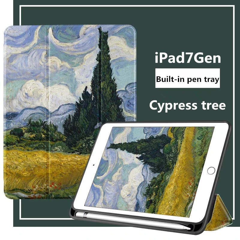 Чехол для iPad 10 2 2019 чехол 7 го поколения дюйма умный планшет Автоматический с