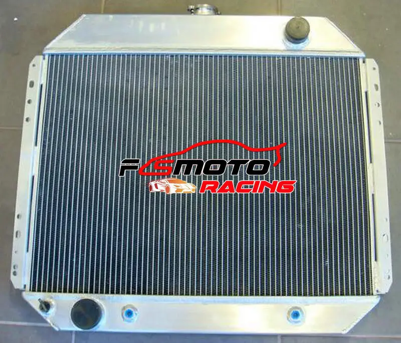 Подходит для Ford F100 F250 F350 V8 1967-1981 68 69 70 71 72 73 74 75 76 3-рядный алюминиевый радиатор |