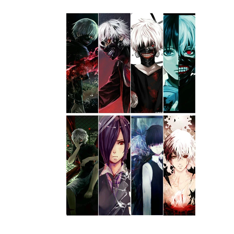 Tokyou アニメブックマーク 防水 透明pvc プラスチック 8個 Bookmark Aliexpress
