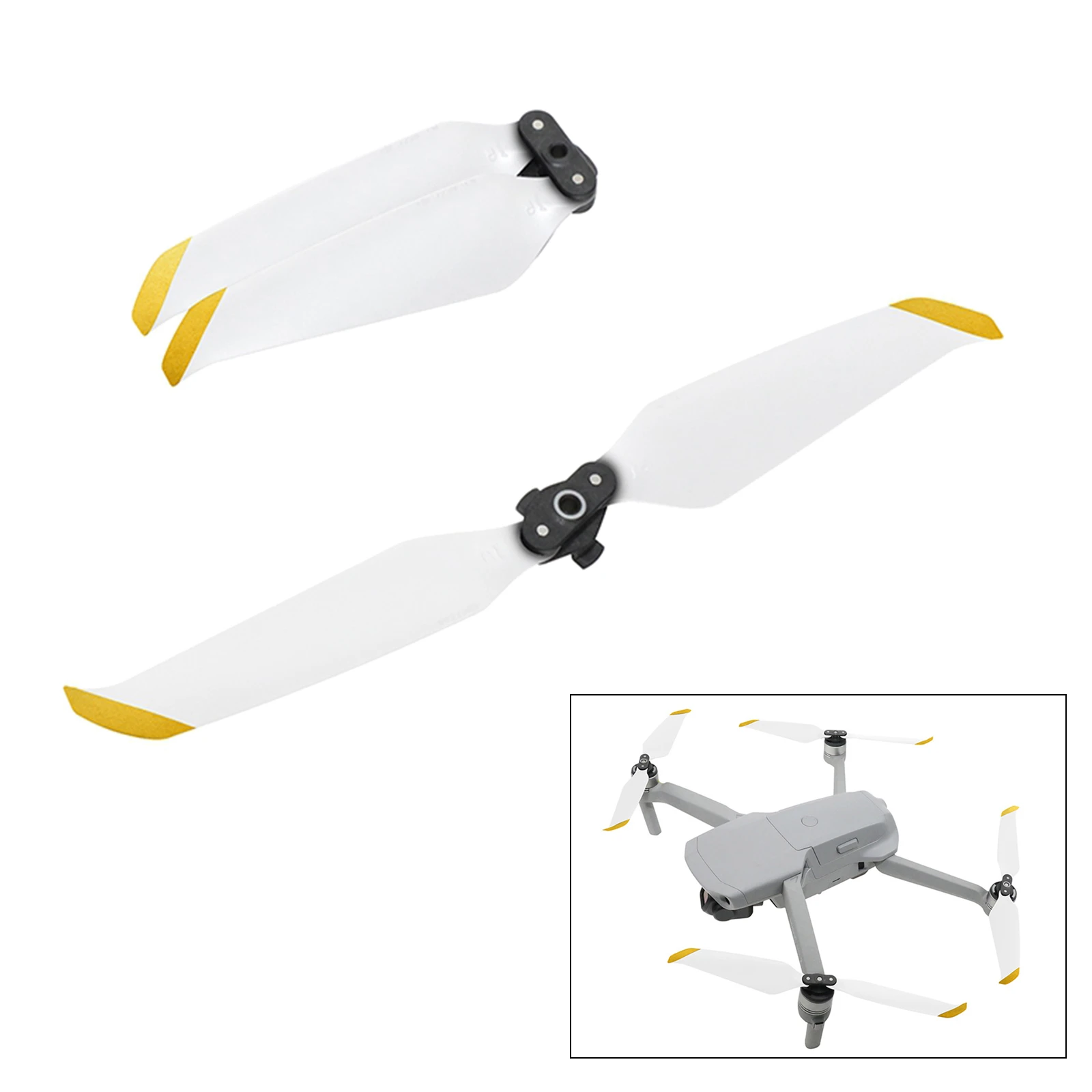 1 Pair Propellers Colorful Quick-Release Props Replace for DJI MAVIC AIR Drone