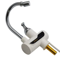 ATWFS 3000W chauffe-eau instantané sans réservoir robinet d'eau chaude électrique chauffage robinet de cuisine avec affichage de la température 3