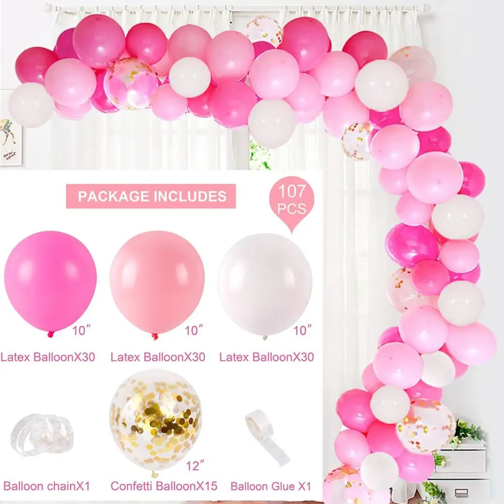 PATIMATE Macaron воздушные шары-гирлянды арочный комплект DIY День Рождения шар в форме арки юбилей Свадебная вечеринка принадлежности для детского душа украшения - Цвет: Balloon Set 8