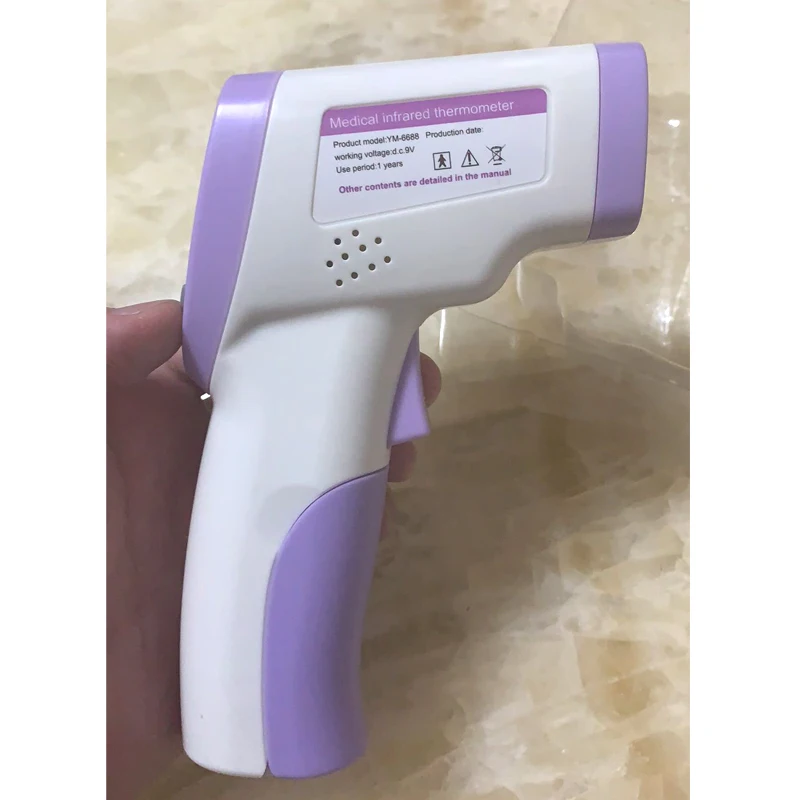 

Handheld Infrared Thermometer Temperature Meter Non-contact Forehead Measuring Portable Adult Baby YJS99