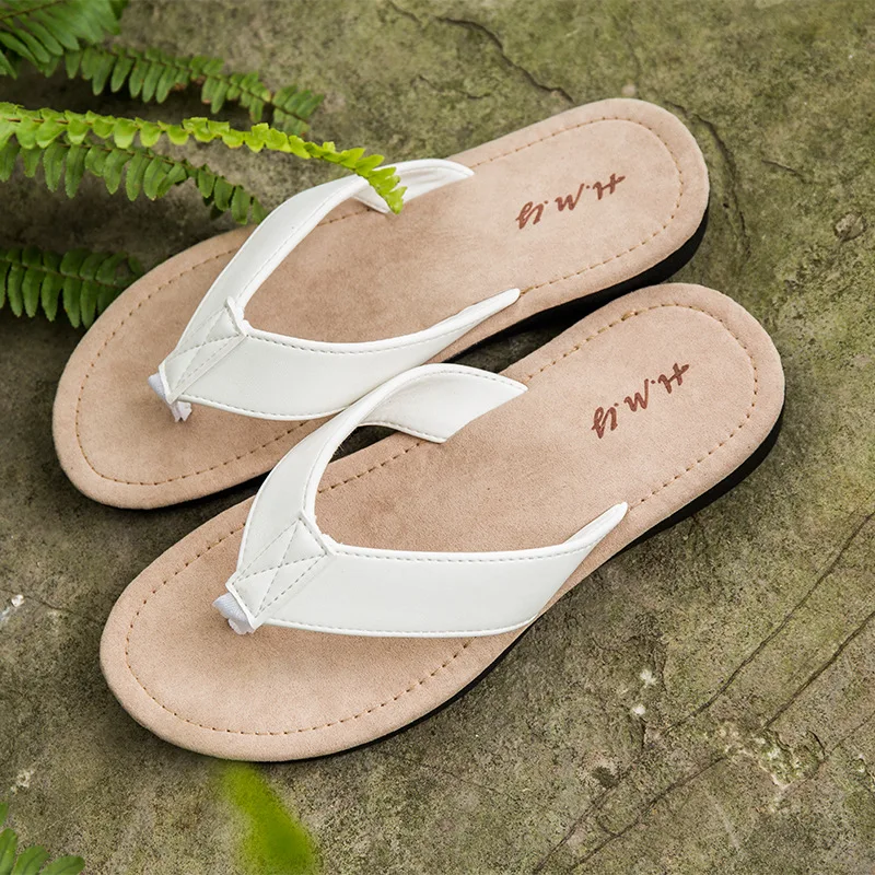 

Couples Men And Women-Flip-flops Summer Korean-style Trend Men Beach MEN'S Slippers Sandals Students