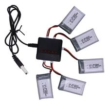 Bateria e carregador usb de lipo, bateria e carregador usb de 3.7 v 650mah para syma x5c X5C-1 x5 x5sc x5sw m68 k60 HQ-905 cx30 rc quadcopter bateria 3.7 v 802540