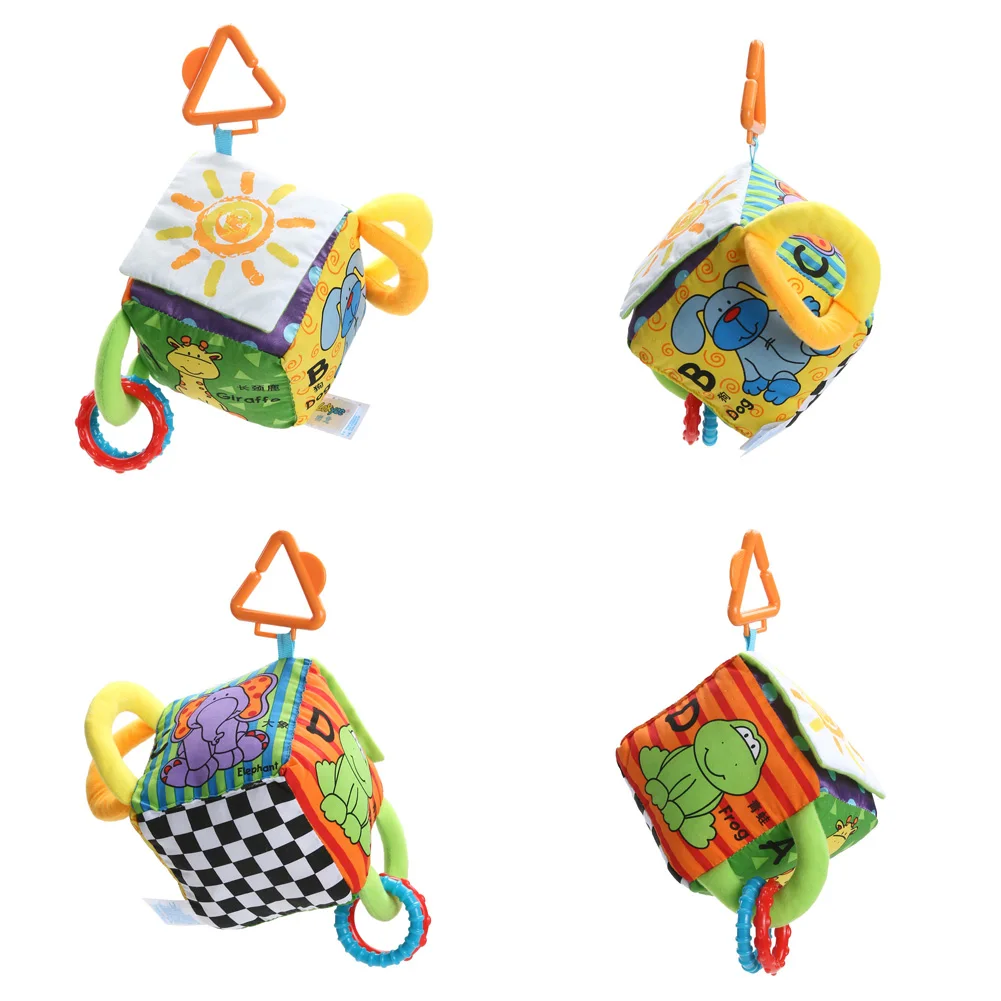 Детские погремушки, игрушки, Мультяшные животные, плюшевый колокольчик, для новорожденных, детская коляска, кроватка, подвесные погремушки, Kawaii, для детей игрушки для младенцев, подарки