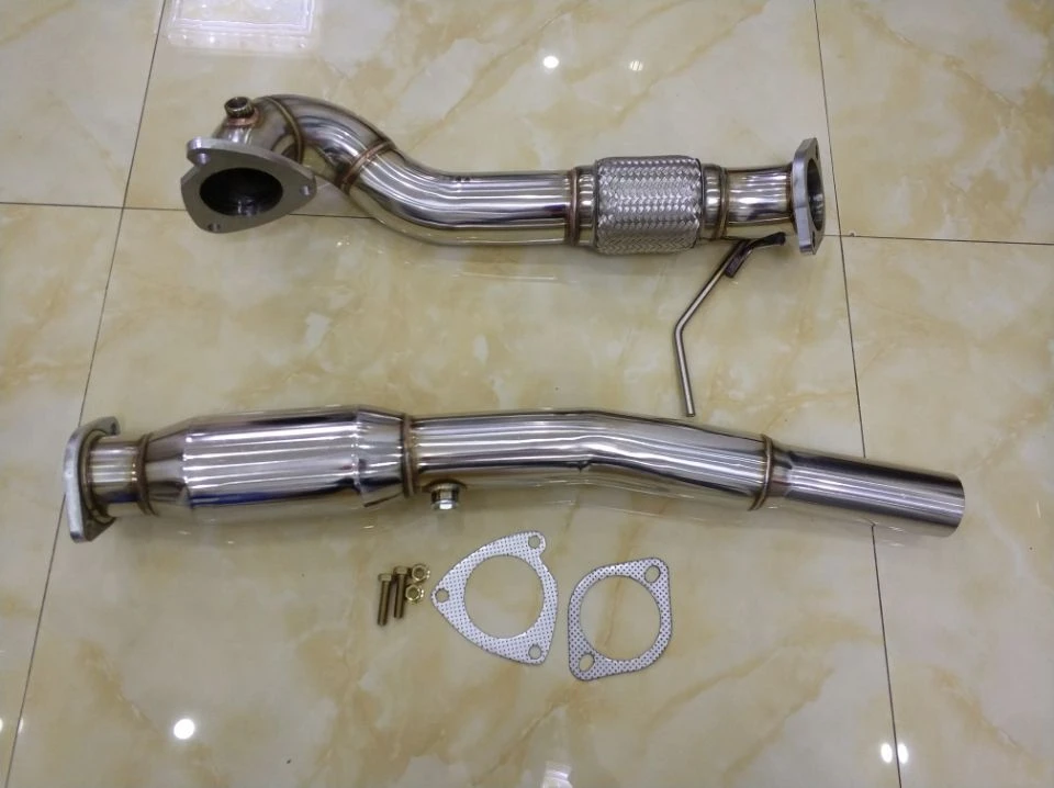 3 Downpipe For Seat Leon 1 8t Cupra R 1 8t A3 S3 Tt Quattro Mk1 Typ 8n S3 Mk1 Typ 8l Exhaust Pipe With 200 Cell Race Cat Downpipe Downpipe 1 8t Aliexpress