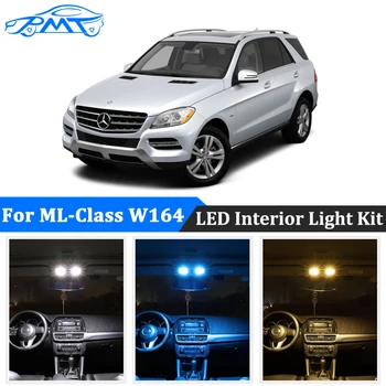 

BMT 24X For Mercedes Benz M ML class W164 ML320 ML350 ML420 ML450 ML500 ML63 AMG Auto LED interior light License Plate Lamp Kit