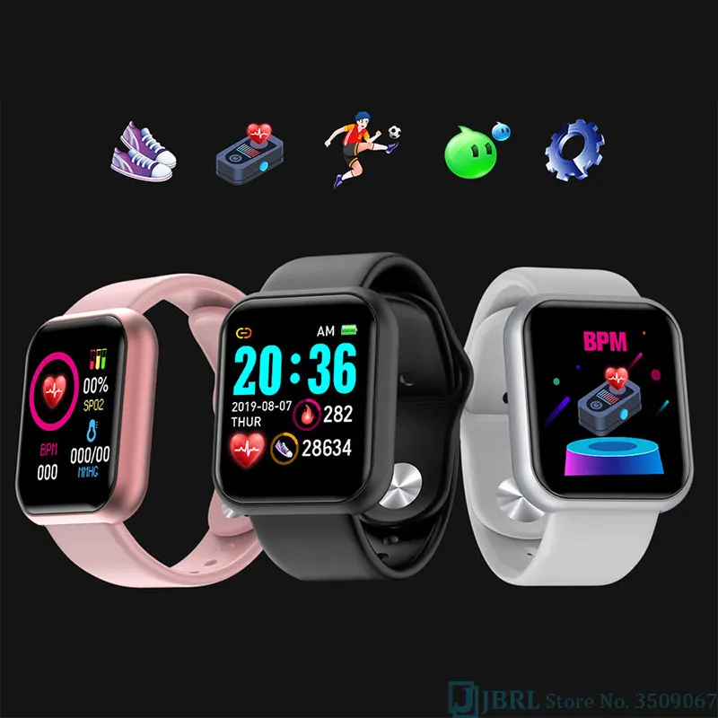 Смарт часы для малышей Детские ios android bluetooth фитнес браслет девочек и мальчиков