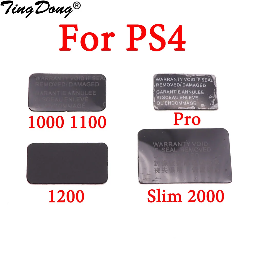 

10pcs For PS4 Slim PS4 slim 2000 /1000 1100/1200/pro console Label Sticker Housing Shell Sticker Lable Seals