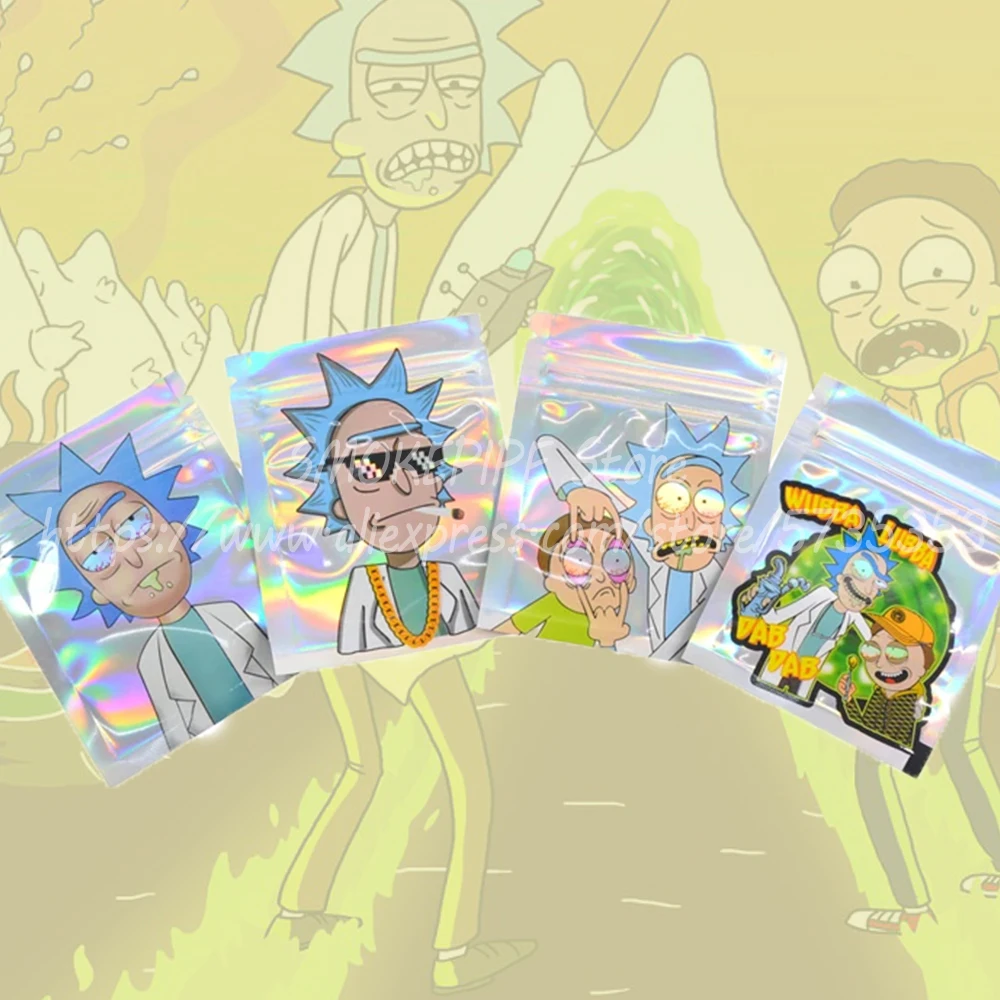 R &amp M маленький мешочек 1 г КБД с прозрачным окном пакет на молнии для чая