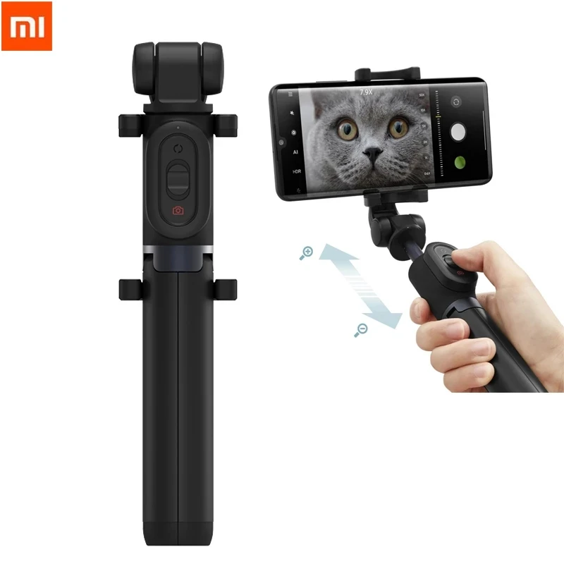 2021 оригинальный штатив Xiaomi Mijia Mi Zoom селфи-палки с bluetooth дистанционным управлением