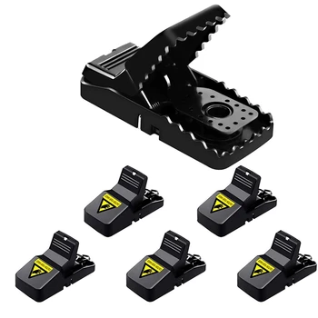 

6PCS Mousetrap, Humanized Mouse Trap with Detachable Decoy Cup, Fast, Effective and Reusable