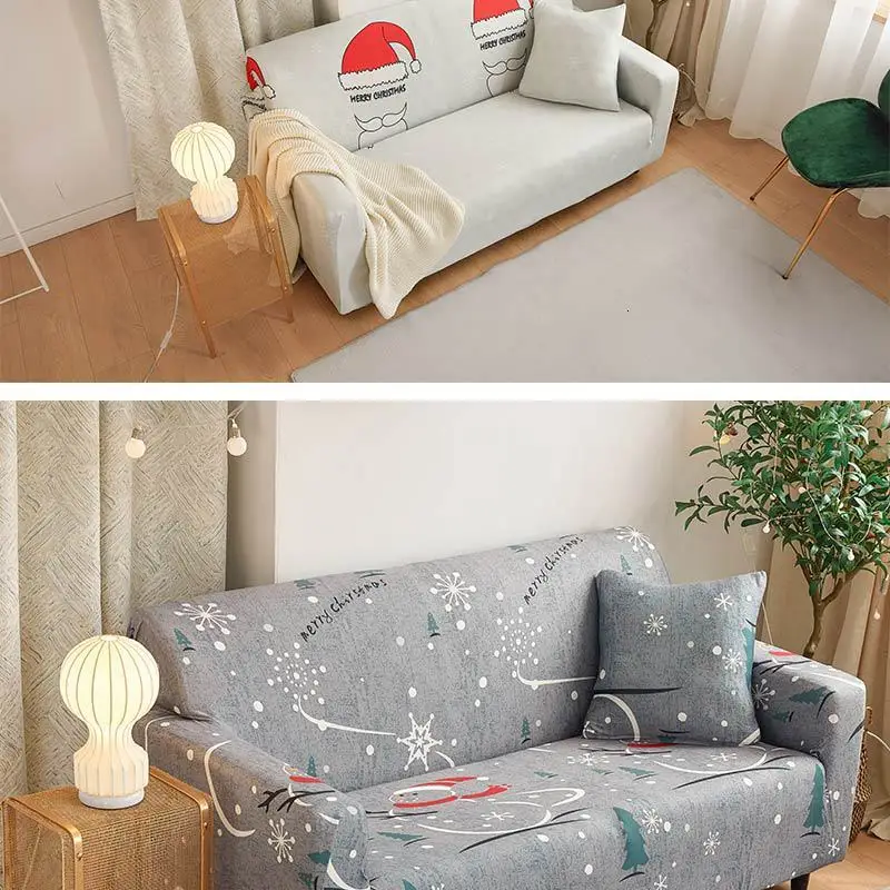 Christmas Sofa Set Cover Full Package Fabric Art Four Seasons Elastic Force Sofa Pad Sofa A Piece Of Cloth Single Full Cover