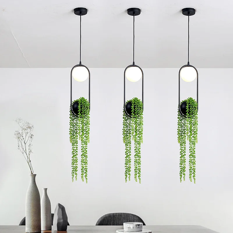 Скандинавский DIY подвесной светильник для растений s Skygarden цветочный горшок