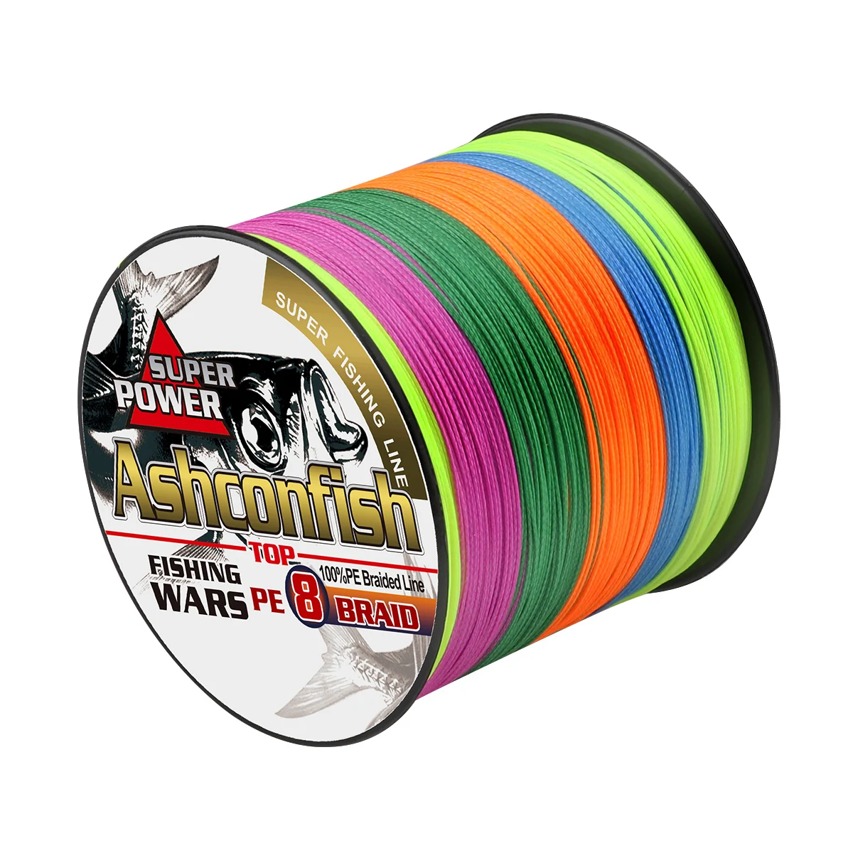 fishing line braid 100M 500M rainbow 8x strong 6 300LB super fishing