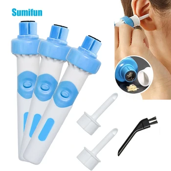

Sumifun 1/3/5 Sets Ear Wax Cleaner Soft Spiral Electric Vacuum Painless Earwax Cleaning Pick Removal