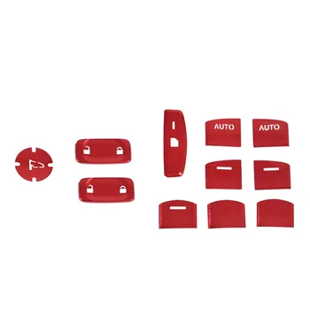 

Lid Decoration Trim Trim Red For Honda Civic 10th 16-20 11pcs/Set Door Switch
