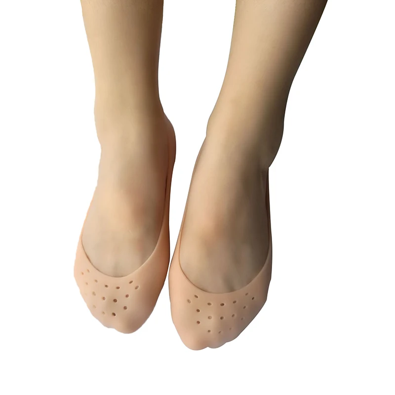 1 пара изысканных силиконовых увлажняющих гелевых носков для пятки подобных