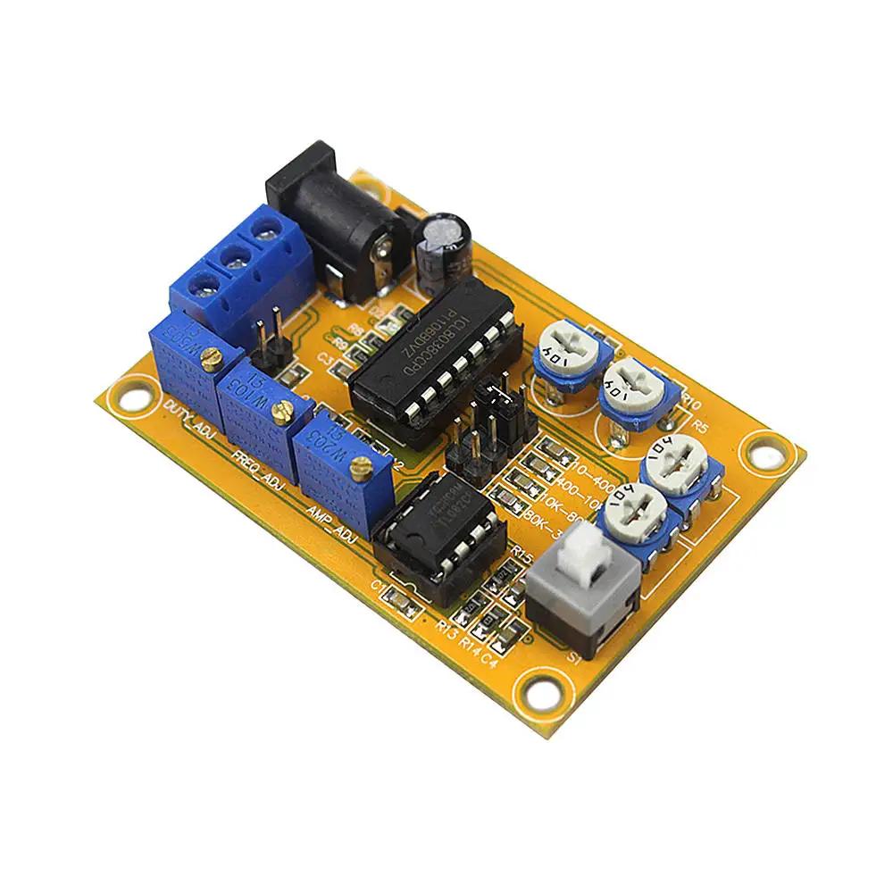 ICL8038 DDS генератор сигналов модуль синуса квадратный Треугольники волна Выход 12 V 24