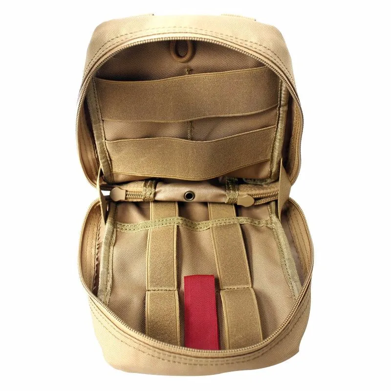 Открытый EDC Molle Чехол Военная Тактическая охотничья поясная сумка многофункциональный инструмент на Молнии Поясная Сумка аксессуар прочный поясной чехол